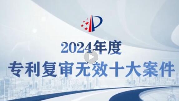 2024年度专利复审无效十大案件